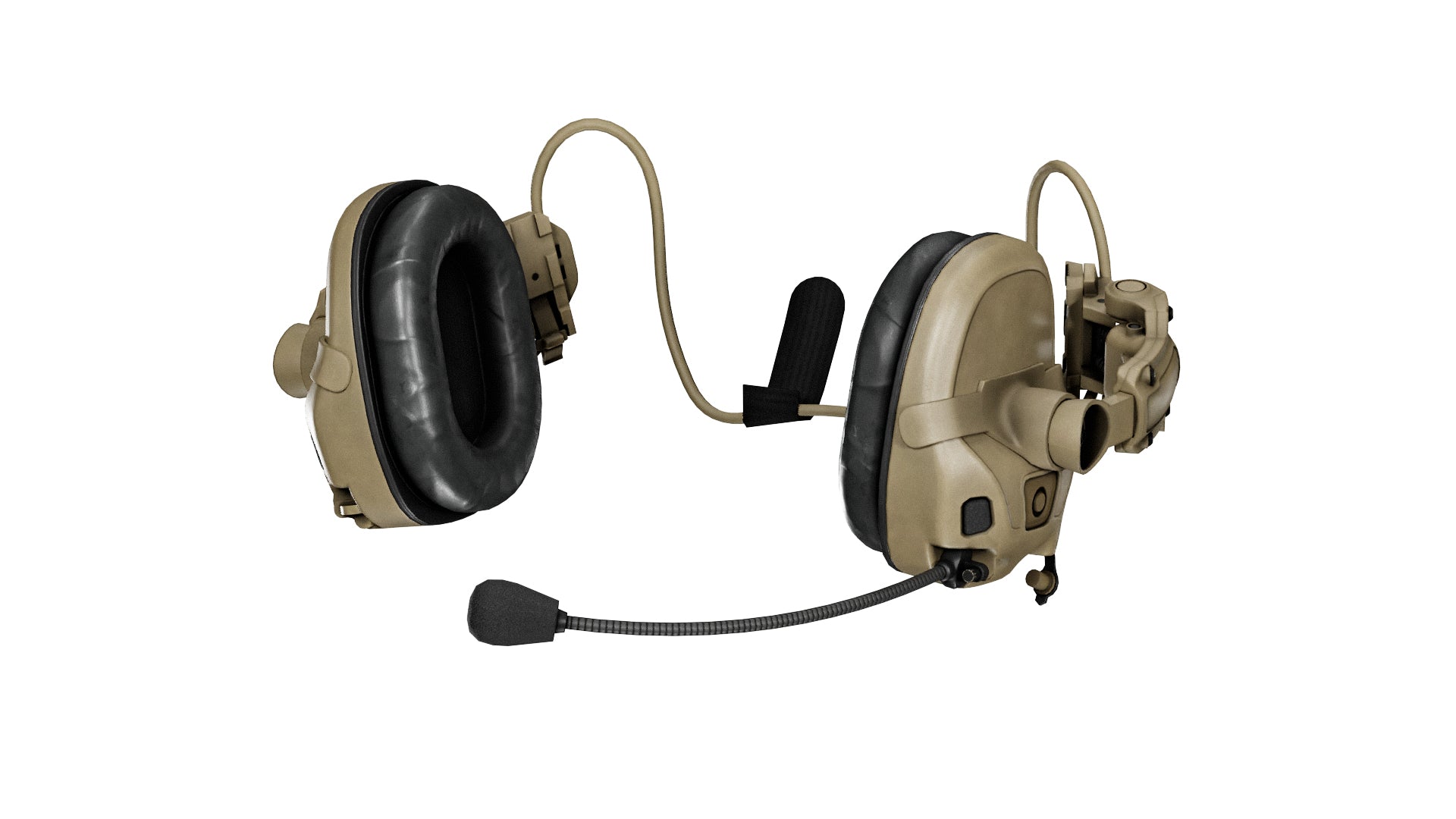 OPSCORE AMP HEADSET - Low Poly 3D Model | Game-Ready Asset | 3DMA