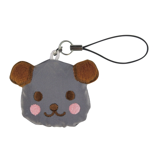 ぐりぷぺ（アニマルフェイス） | 反射マスコットキーホルダー｜交通