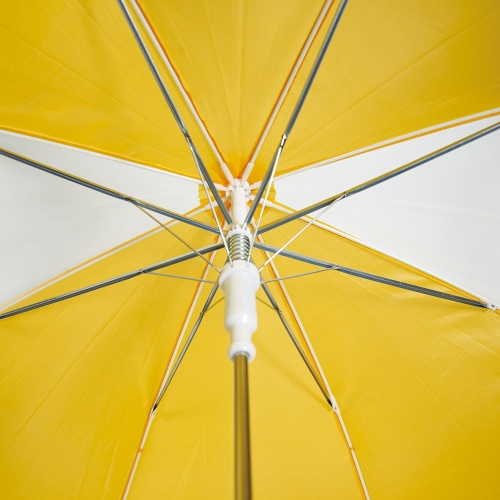 反射付き学童ジャンプ傘（橙色）｜交通安全・防犯・防災グッズなら