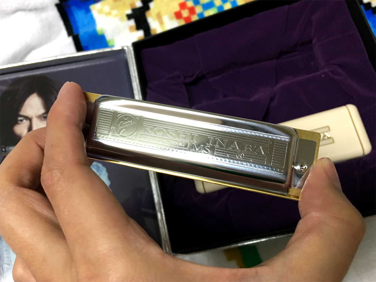 稲葉浩志シグネチャーモデルハーモニカ「Koshi Inaba Signature Blues