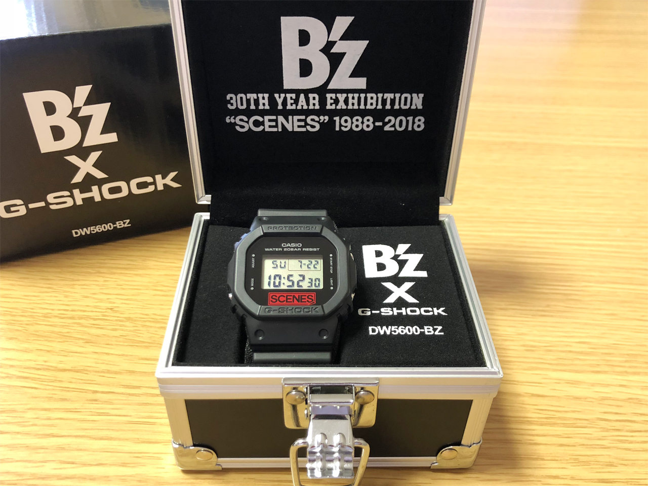 B'z × G-SHOCK (DW5600-BZ) コラボグッズレビュー・感想 さすがの限定