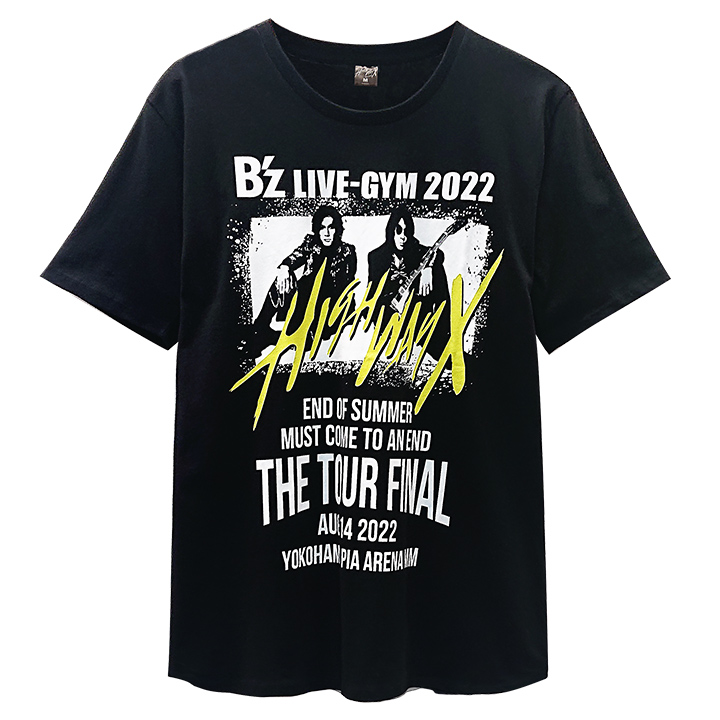 B'z LIVE-GYM 2022 -Highway X- ファイナルTシャツ受注販売 | サウウェブ