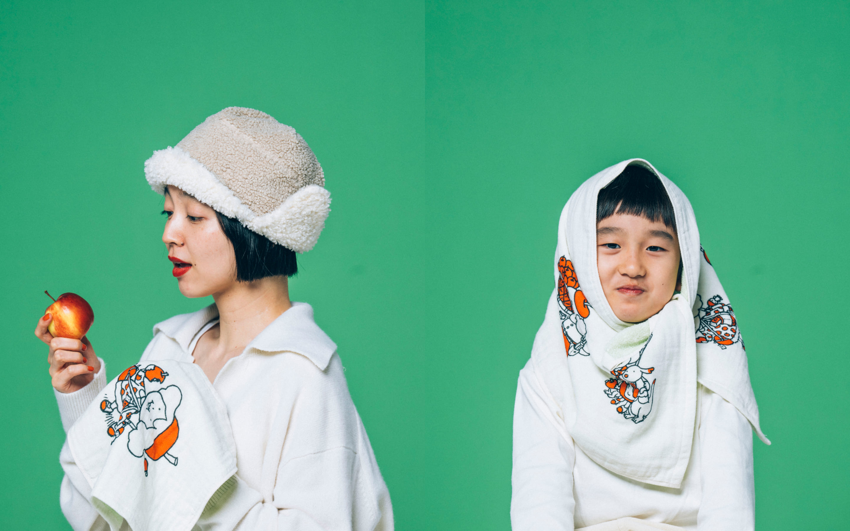 やさしいタオル 2025 Yasashii Towel りんご狩りかもしれないタオル新