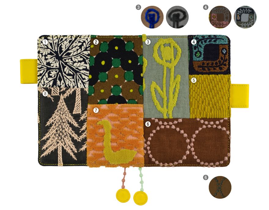 piece, [yellow mix] - Techo Lineup - Hobonichi Techo 2017