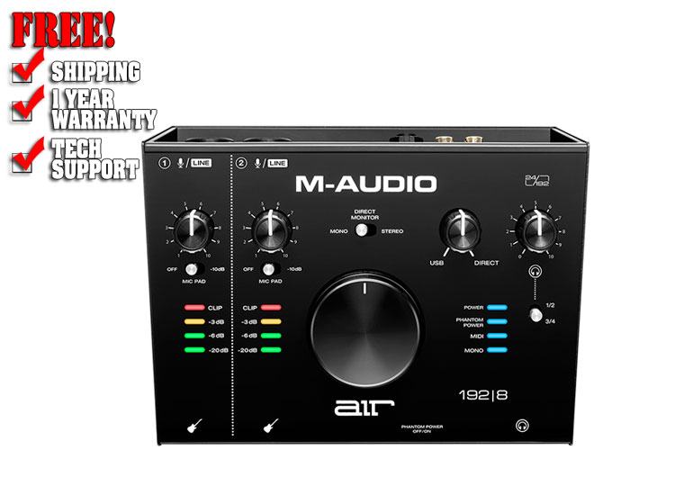 M-Audio AIR 192|8 | Studio Equipment | Chicago DJ Equipment