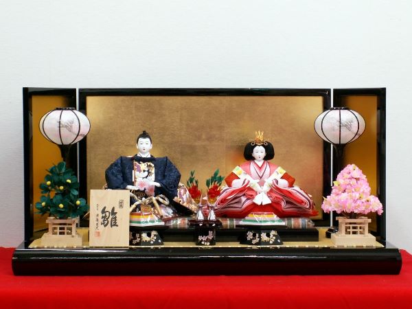 激安在庫処分の超特価！莉月雛人形親王飾りを格安で♪が安い 雛人形