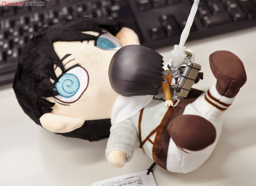 ホビーサーチブログ - 進撃の巨人ちみキャラぬいぐるみ お掃除リヴァイ
