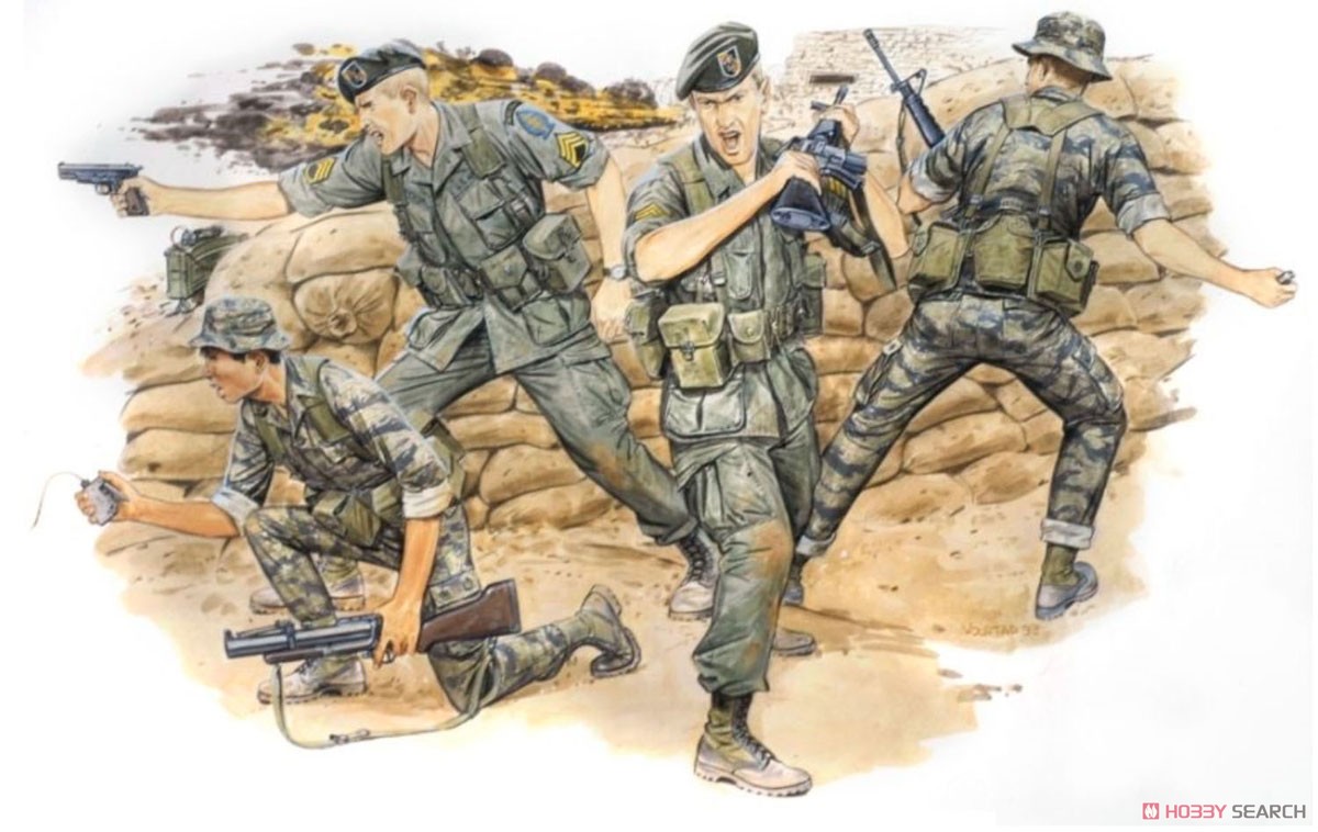 ベトナム戦争 グリーンベレー (プラモデル) - ホビーサーチ ミリタリー