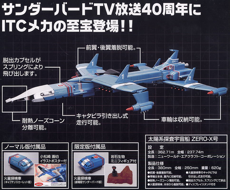 ZERO-X 限定 劇場版サンダーバード版 (完成品) - ホビーサーチ