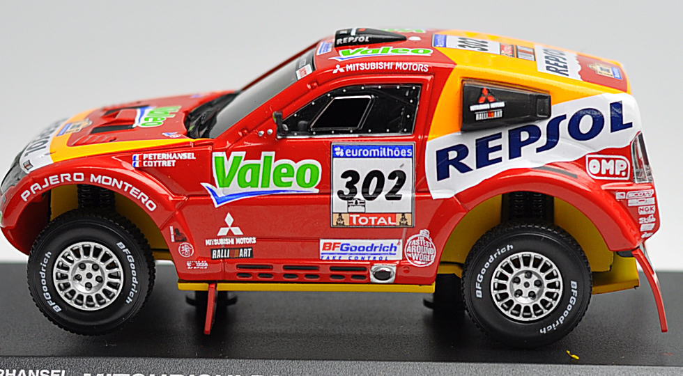 三菱パジェロ エボリューション 2007年パリ・ダカールラリー優勝 (No