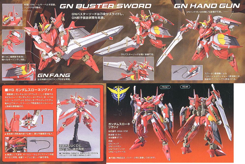 ガンダムスローネツヴァイ (HG) (ガンプラ) - ホビーサーチ ガンプラ他