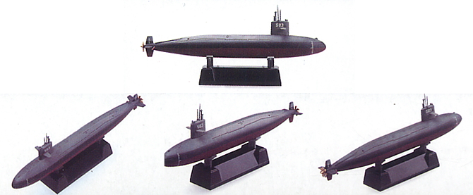 海上自衛隊 はるしお型潜水艦 (プラモデル) - ホビーサーチ ミリタリー