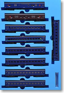 スハ45系 急行「ニセコ」1号 C62お別れ三重連列車 (9両セット) (鉄道