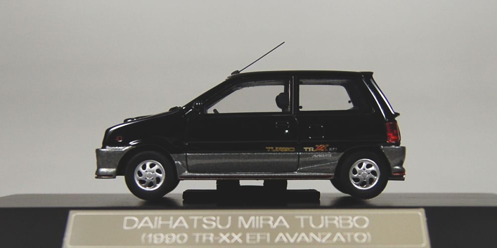 DAIHATSU ミラ ターボ TR-XX (1990年式) (ブラック/シルバー