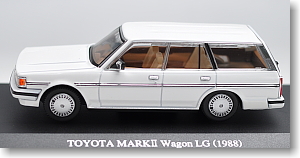 GX70G マークIIワゴンLG 中期型(スーパーホワイト) (ミニカー