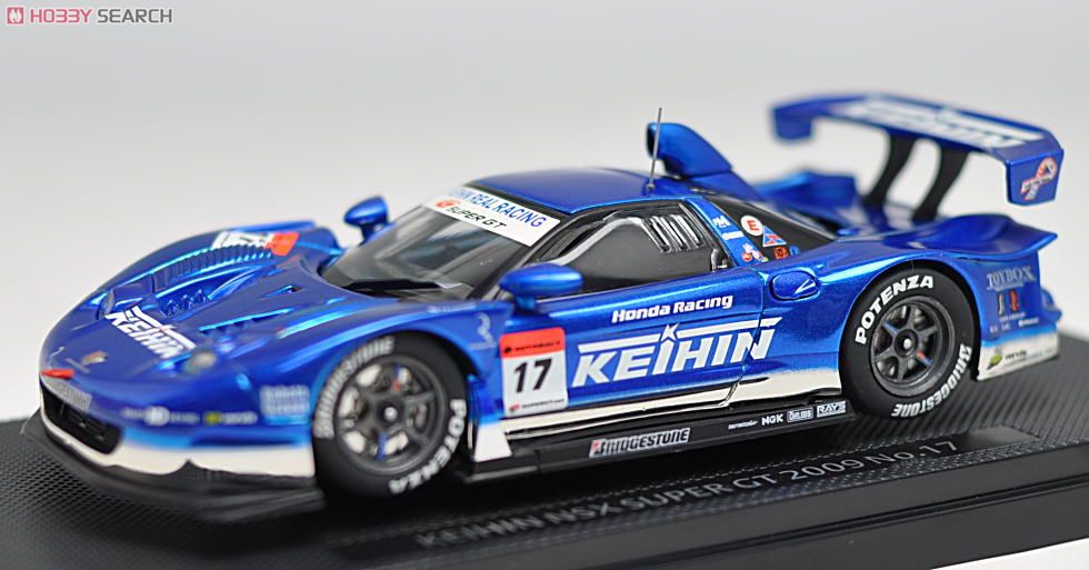 ケイヒン リアル NSX スーパーGT500 2009 #17 (ブルー/グレー