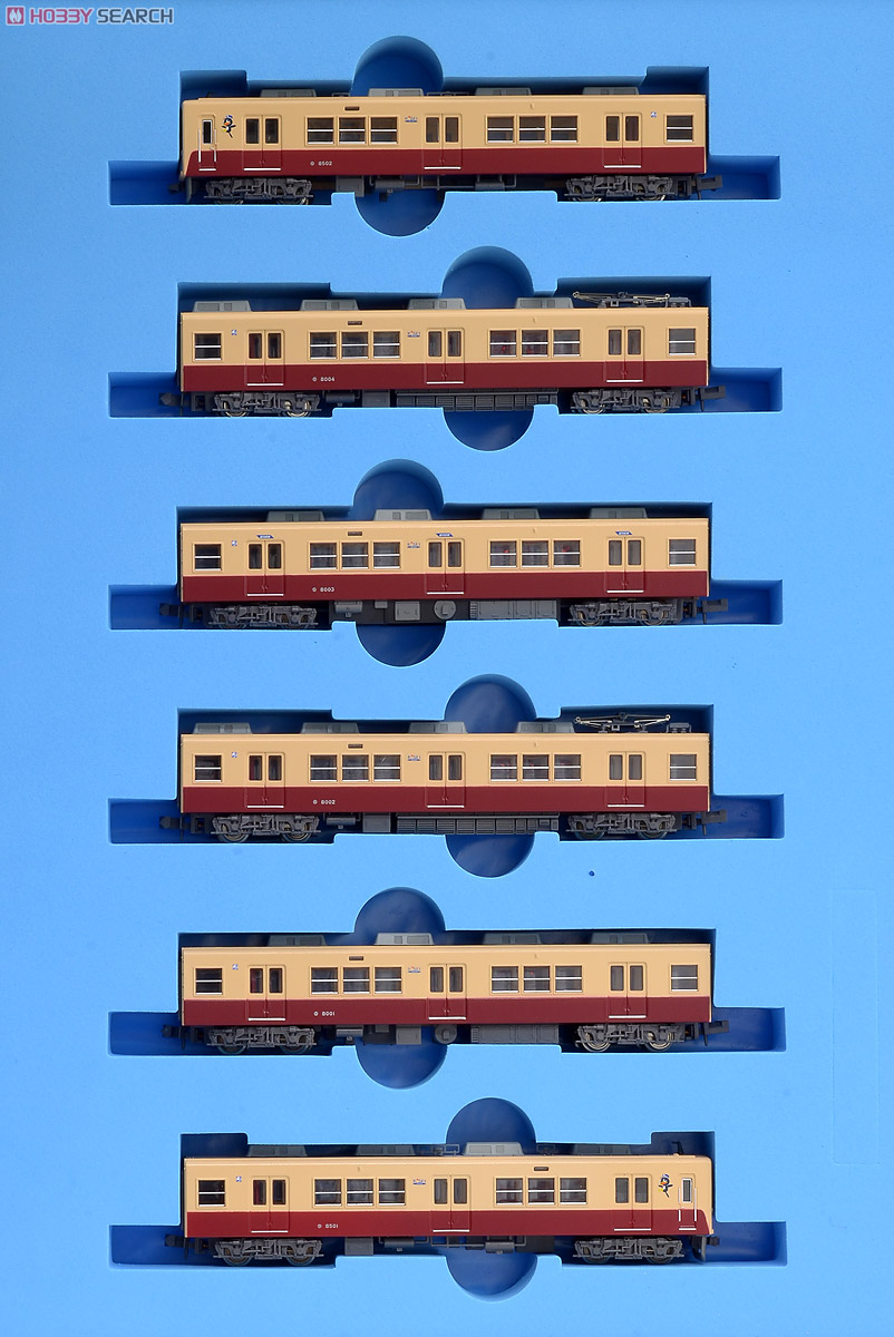 新京成電鉄 8000形 復活塗装 京成乗入対応車 (6両セット) (鉄道模型