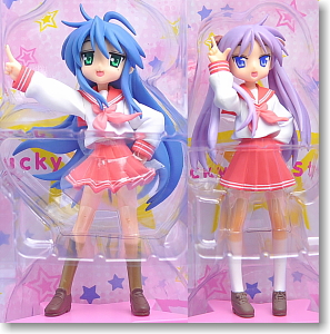 らき☆すた EX フィギュア 泉こなた & 柊かがみ 2体セット (プライズ