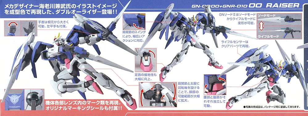 ダブルオーライザー デザイナーズカラーVer. (HG) (ガンプラ) - ホビー