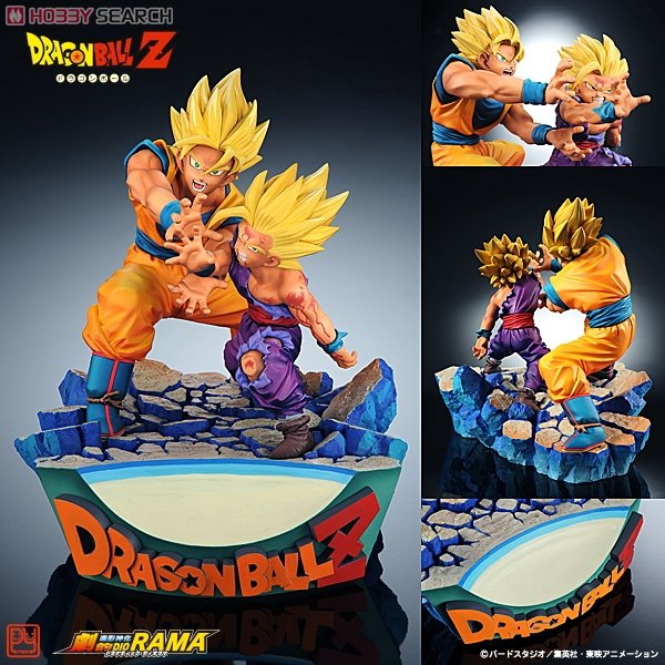 ドラゴンボールZ 造形神化 劇的ディオラマ 【親子かめはめ波