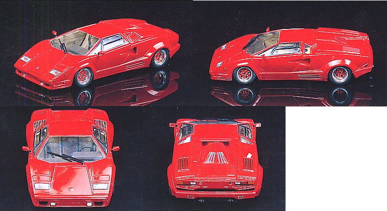 ランボルギーニ カウンタック 25thアニバーサリー (プラモデル