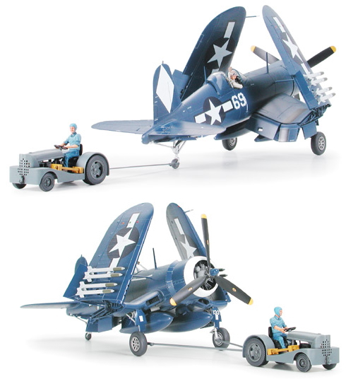 ヴォート F4U-1D コルセア モトタグ牽引セット (プラモデル) - ホビー