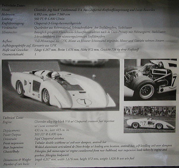 シャパラル2H(1969/ジョン・サーティース)ギフトボックス入り