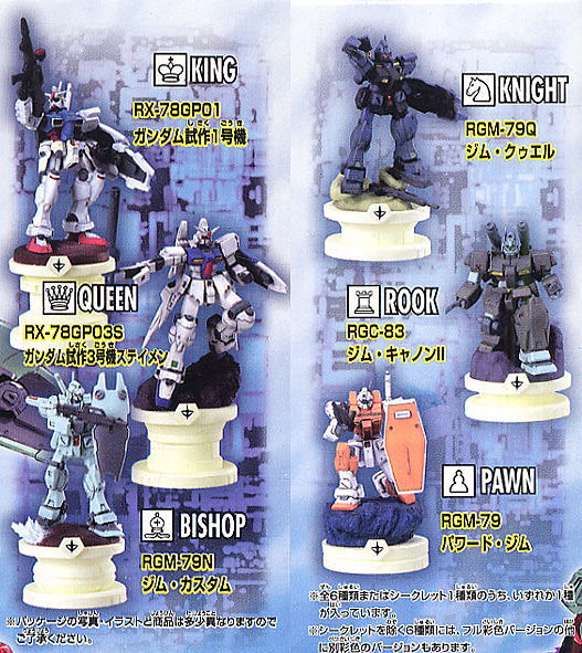 チェスピースコレクションDX 機動戦士ガンダム～0083スターダスト