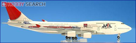 B747-400 JAL 「国際線就航50周年記念塗装」 JA8906 (完成品飛行機