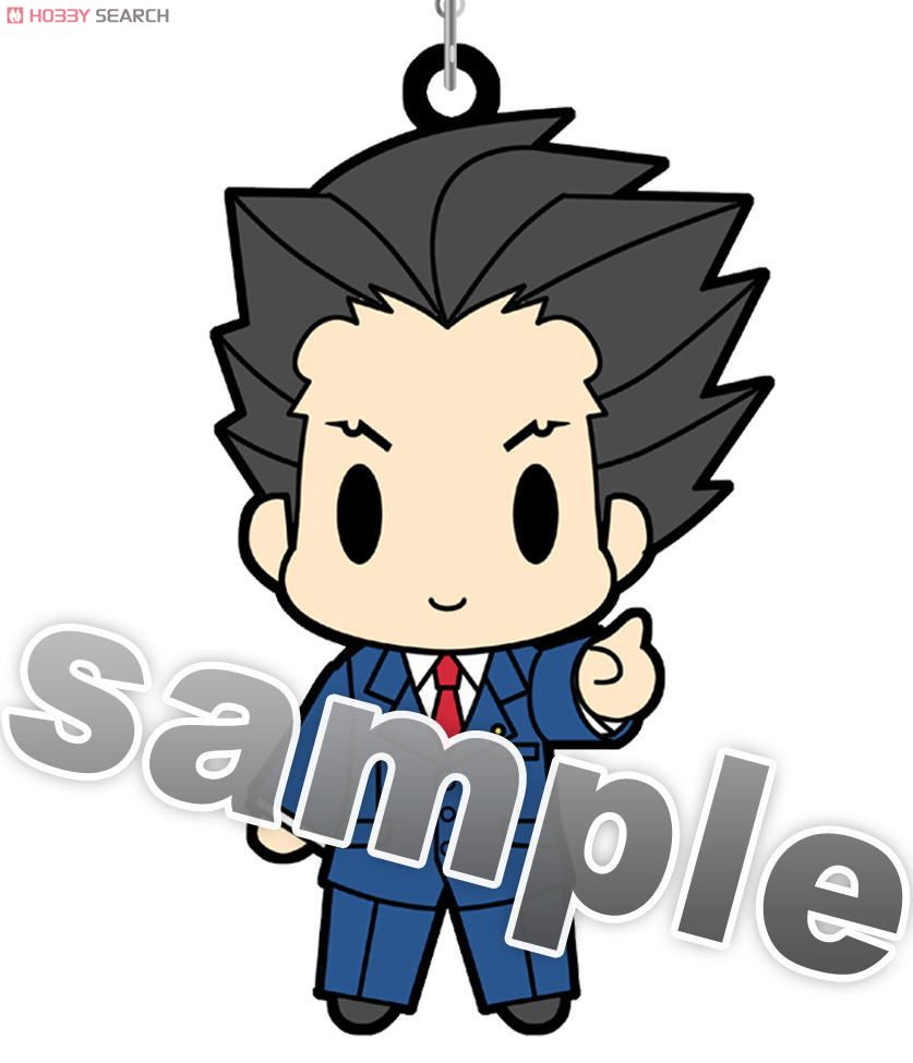 逆転裁判/逆転検事 ラバーストラップコレクション Vol.1 10個セット