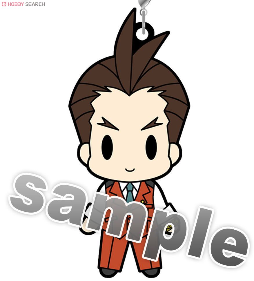 逆転裁判/逆転検事 ラバーストラップコレクション Vol.1 10個セット