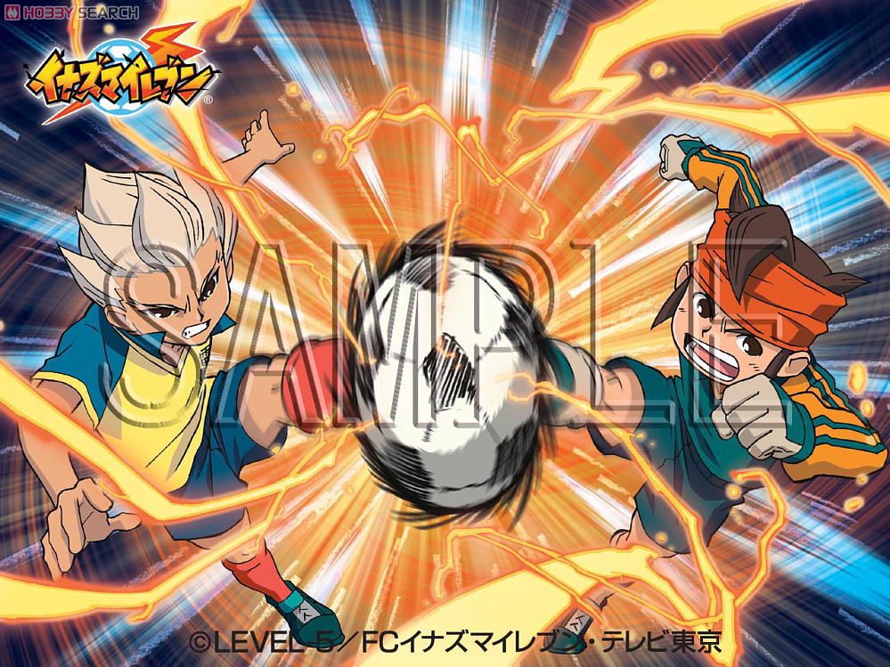 イナズマイレブン もふもふひざ掛け 円堂＆豪炎寺柄 (キャラクター