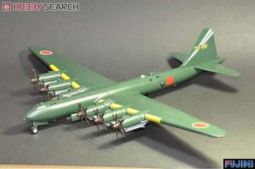 日本海軍幻の超重爆撃機 富嶽#4 - 緑一色 (塗装済半完成品) (単品