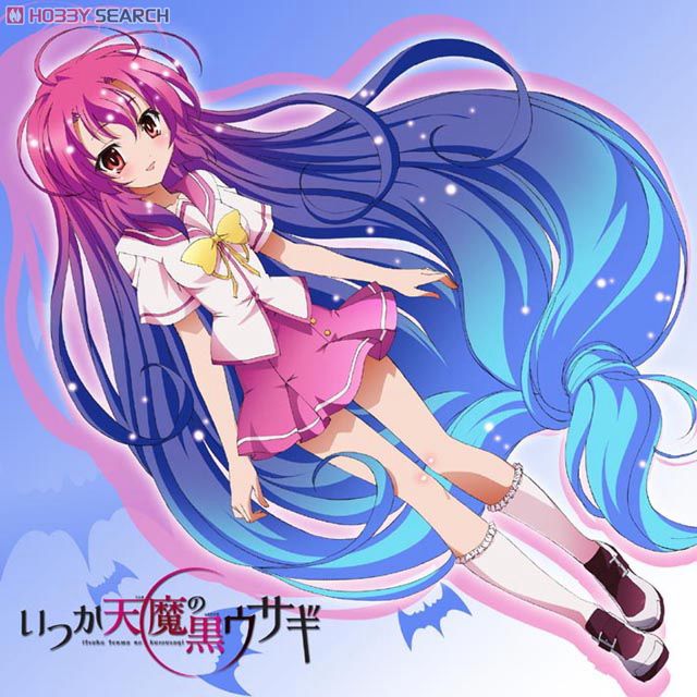 いつか天魔の黒ウサギ もふもふミニタオル サイトヒメア柄