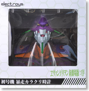 ヱヴァンゲリヲン 初号機暴走カラクリ時計 (キャラクターグッズ
