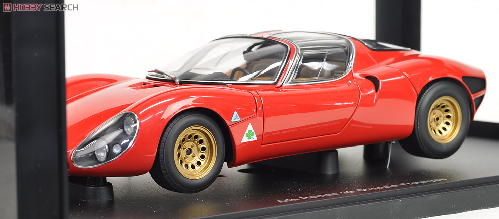 アルファロメオ ティーポ33/2 ストラダーレ プロトタイプ 1967 (レッド
