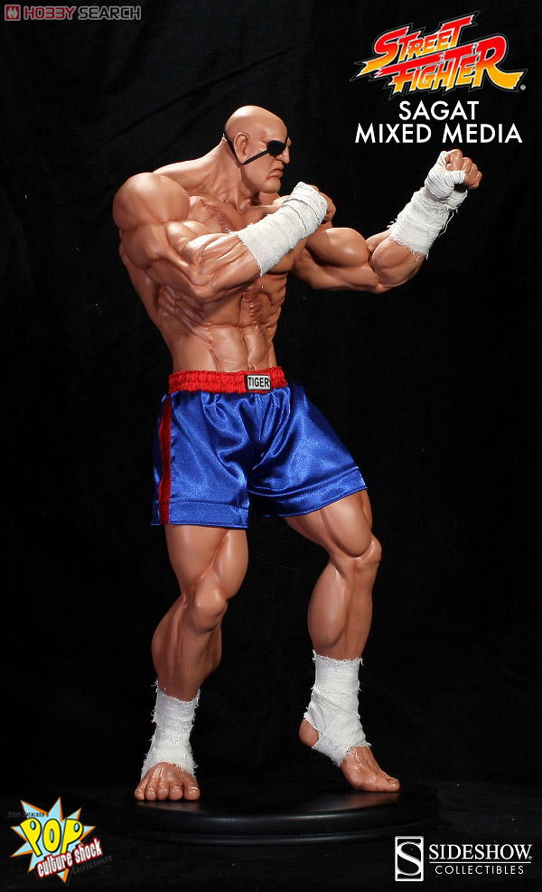 ストリートファイター/ ミックス・メディア 1/4 スタチュー: サガット