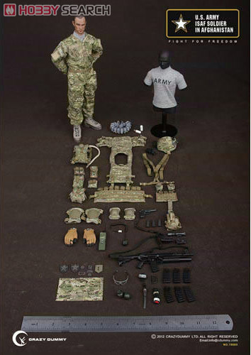 Crazy Dummy - 1/6 USアーミー ISAFソルジャー in アフガニスタン