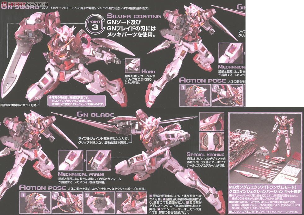 GN-001 ガンダムエクシア トランザムモード (MG) (ガンプラ) - ホビー