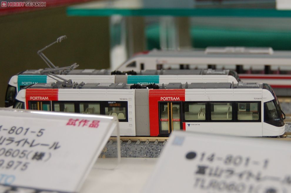 富山ライトレール TLR0601 (赤) (鉄道模型) - ホビーサーチ 鉄道模型 N