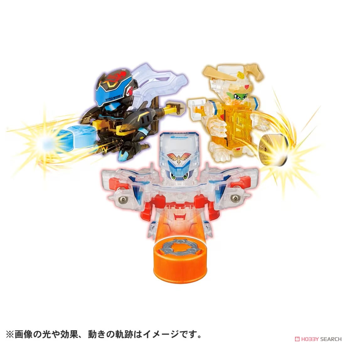 BOT-62 ボトルマン チームガッツセット (キャラクタートイ) - ホビー