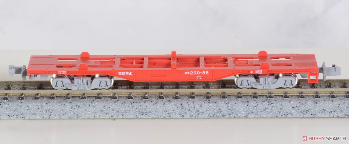 コキ200 (JRFマークなし) コンテナ無積載 2両セット (2両セット) (鉄道