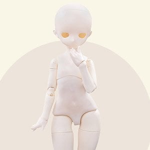 1/6スケールドール素体 ボディのみ ピンク粉普 ドールカスタマイズ用