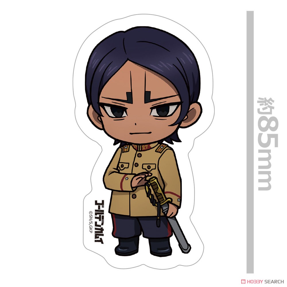 ゴールデンカムイ ダイカットステッカーF [鯉登少尉] (キャラクター