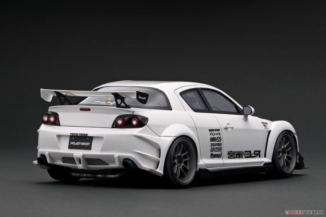 Mazda RX-8 (SE3P) RE Amemiya White (ミニカー) - ホビーサーチ ミニカー