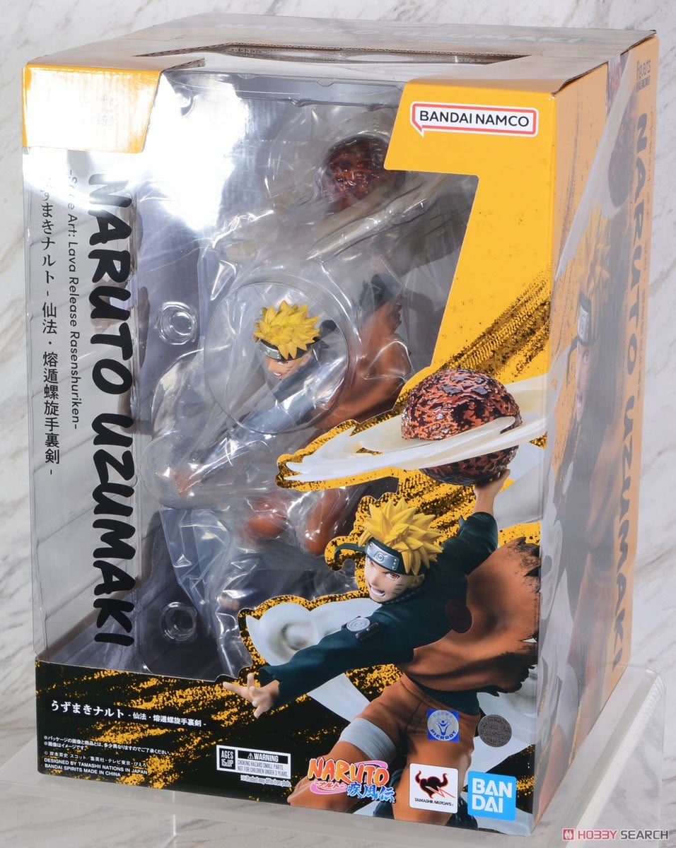 フィギュアーツZERO ［超激戦］ うずまきナルト-仙法・熔遁螺旋手裏剣