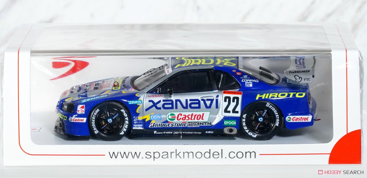 XANAVI HIROTO Nissan Skyline GT-R (R34) No.22 - GT500 JGTC 2001 M