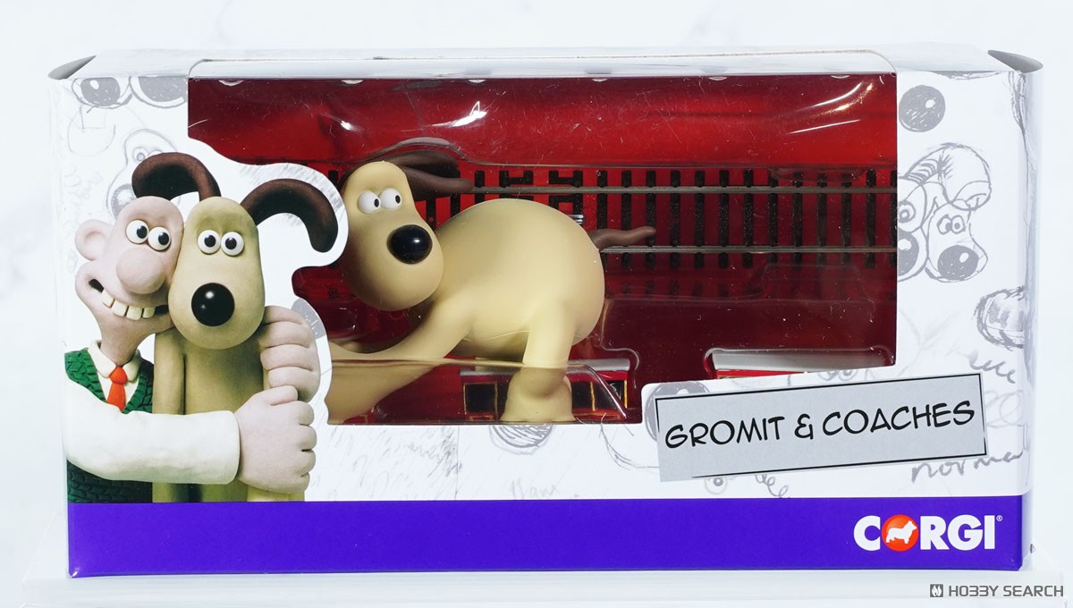 ウォレスとグルミット `ペンギンに気をつけろ！` グルミット & コーチ