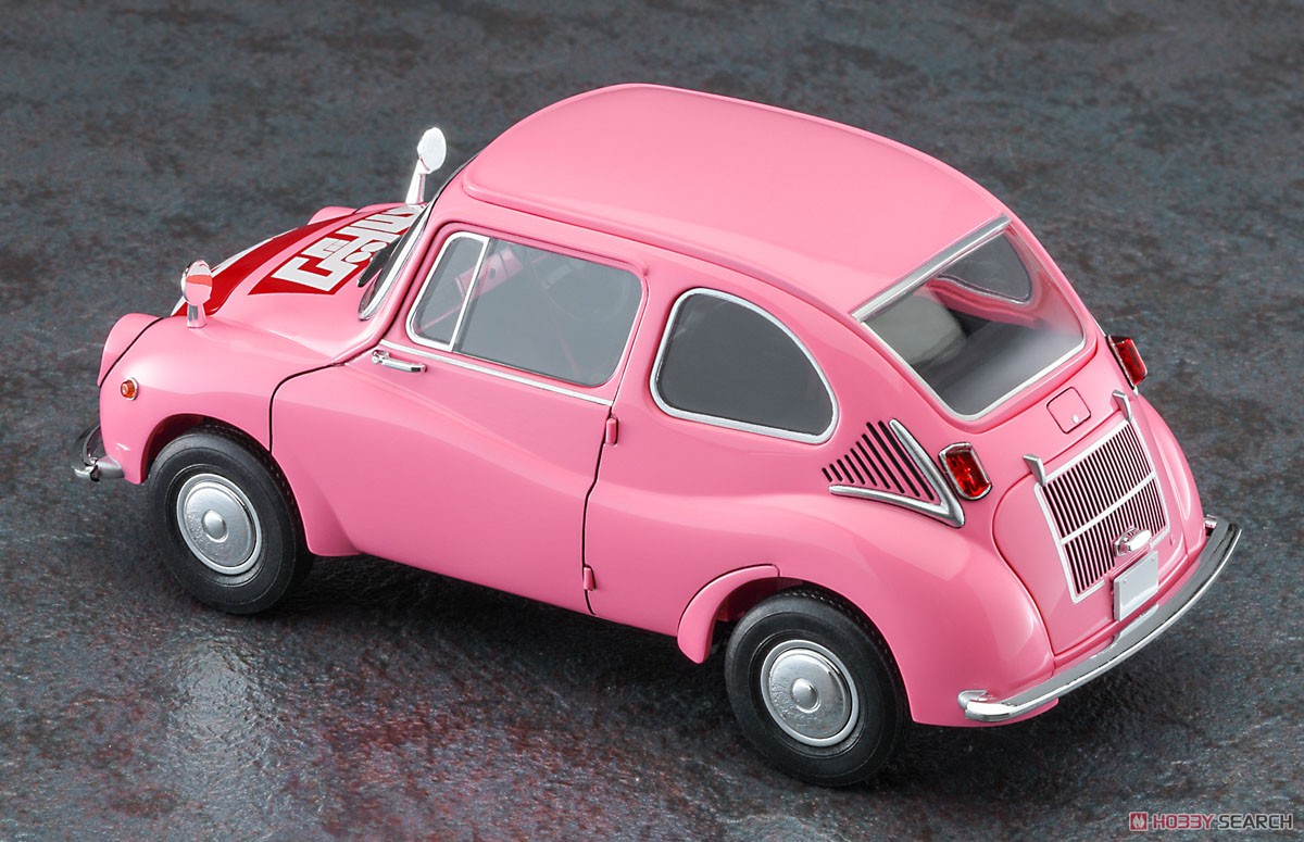 mm2718⑥昭和レトロ モデルペット スバル360 No.3 箱あり 1/36