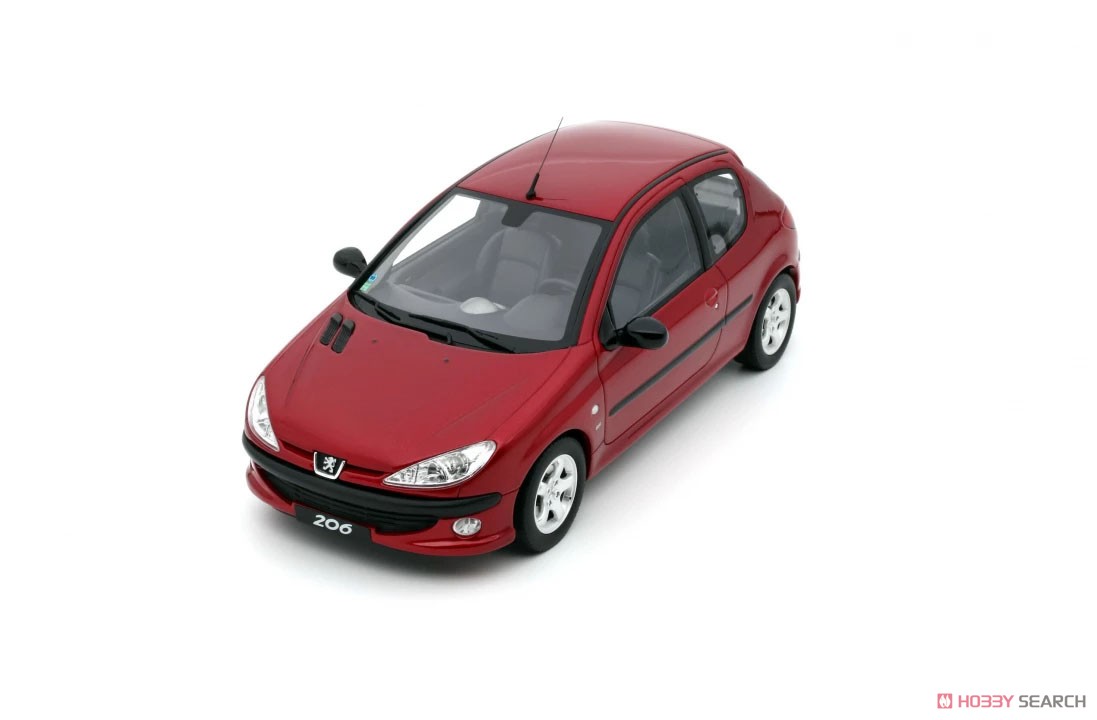Peugeot 206 (S16) 1999 (Red) (Diecast Car) - HobbySearch Diecast